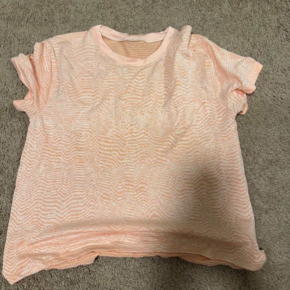 Lululemon Train To Be Tank Orange Size 6 - Picture 2 of 5